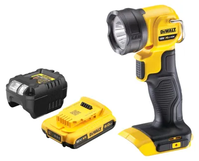Immagine prodotto di Lampada a batteria DeWalt DCL 040 D1 18 V 110 lumen + 1x batteria ricaricabile 2,0 Ah + caricatore