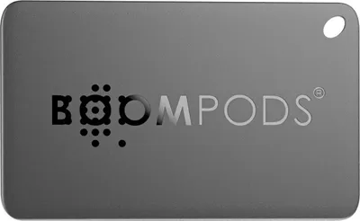 Zdjęcie produktu dla Boompods, Boomcard Tracker Format karty z Android Find My, szary