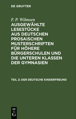 Produktbild von Der deutsche Kinderfreund, Teil 2