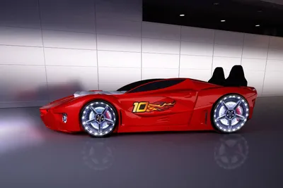 Produktbild von Autobett „Gts“ in Rot
