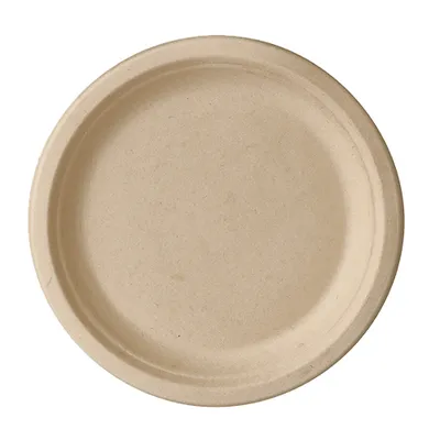 Obrázek produktu pro Papstar Zuckerrohr Teller pure Ø 23 cm natur 50 Stück