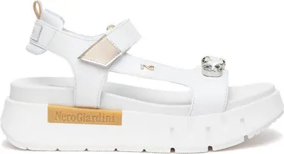 Produktbild von Nero Giardini Plateau Sandaletten Damen 32303632313439 Weiß 38 EU