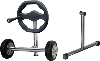 Produktbild von Kokido Thor, Poolabdeckrolle, Edelstahl, Eingebauter Pool, 590 mm, 720 mm, 1 Stück(e)