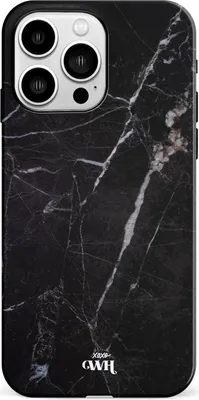 Produktbild von xoxo Wildhearts Marble Black Mood - iPhone 13 Pro Max Hülle
