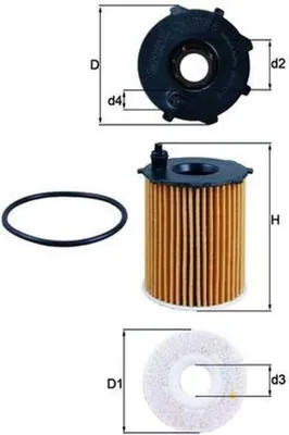 Zdjęcie produktu dla filtr oleju FIAT