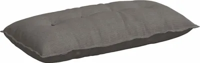 Produktbild von vidaXL Rückenkissen Hellgrau 100 x 50 cm Cordstoff