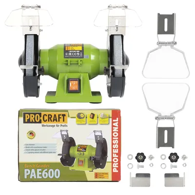 Produktbild von Procraft PAE600 Doppelschleifmaschine 150 Watt 150 mm