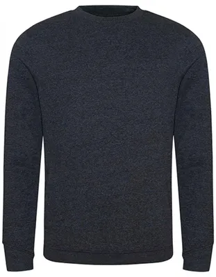 Image de Ecologie EA030 | Sweat-shirt Banff pour homme / 70 % coton régénéré - Couleur : Charcoal - Taille : L