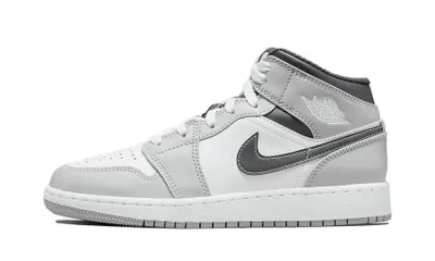 Produktbild von Jordan 1 Mid Light Smoke Grey Anthracite GS – EU36.5 - US4.5Y