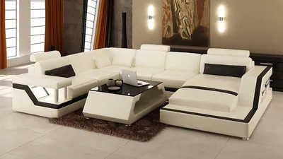 Zdjęcie produktu dla Sofa Narożna Do Salonu Duża W Kształcie Litery U XXL