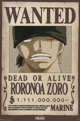 Immagine prodotto di One Piece - Poster - Cercasi Zoro
