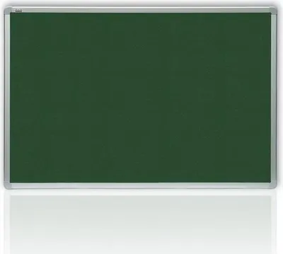 Obrázek produktu pro 2x3 Filcová zelená tabule v hliníkovém rámu 150x100 cm - P-TTA1510-4