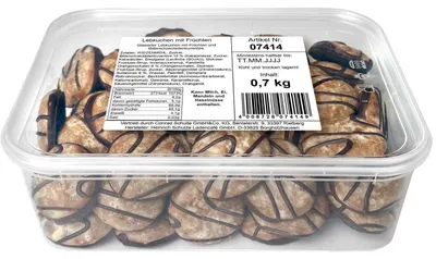 Produktbild von Schulte Lebkuchen mit Früchten 700g