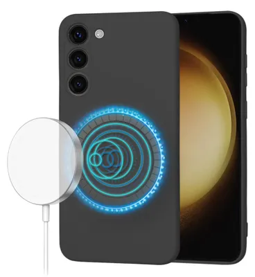 Obrázok produktu pre Techsuit - SoftFlex MagSafe puzdro pre Samsung Galaxy S23 Plus – čierne