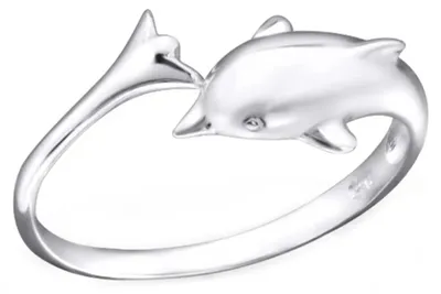 Produktbild von Schicker eleganter Zehenring Zehring Motiv Delfin 925 Silber
