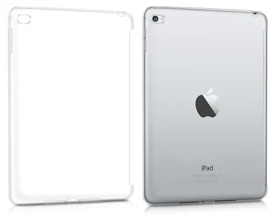 Produktbild von kwmobile Hülle kompatibel mit Apple iPad Mini 4 - Tablet Cover - Tab Case Silikon Schutzhülle in Transparent