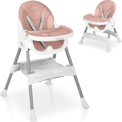 Obrázok produktu pre Detská jedálenská stolička Ricokids Mani ružová