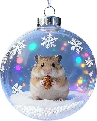 Produktbild von Weihnachtsfrosch-Anhänger, 2D, flach, Acryl, Wildtier-Baumdeko, festliche Zimmerdekoration, bedeutungsvolles Geschenk für Kinder
