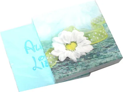 Produktbild von 20 Servietten Danke Schön Herzen Liebe Botschaft 3-lagig 33x33cm Papierservietten, Ausf:Alles Liebe