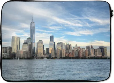 Produktbild von MuchoWow® Laptop Hülle 13 Zoll Skyline von New York Laptoptasche - Laptophülle - Sleeve - Rundumschutz