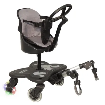 Produktbild von Cozy C-Rider Geschwisterboard mit Sitz und Lenkrad
