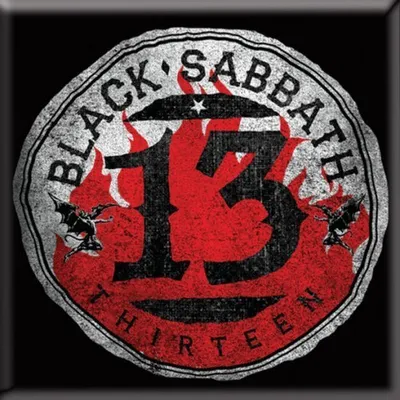 Produktbild von Black Sabbath 13 Flame Circle Magnet