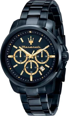 Produktbild von Maserati Successo Chronograph Geschenkset Herrenuhr