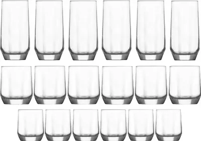 Produktbild von Lav Diamond Wasserglas Set 18 teilig Wassergläser Gläser Trinkgläser 3 Größen