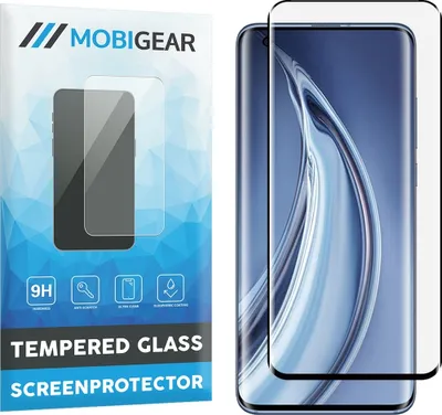 Produktbild von Mobigear Premium  Xiaomi Mi 10 Pro Panzerglas Gehärtetes Glas Displayschutz - Hüllenfreundlich - Schwarz