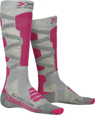 Immagine prodotto di X-SOCKS Ski Silk Merino 4.0 calze donna grigio melange/rosa 41-42