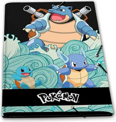Obrázok produktu pre Klappenmappe cyp značky pokemon squirtle