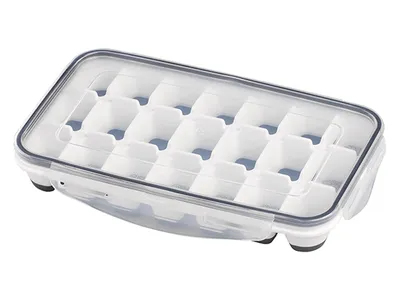 Zdjęcie produktu dla APS-Germany 36103, 21 szt., Prostokątny, Tacka do lodu, Szary, Biały, Polipropylen (PP), 250 mm