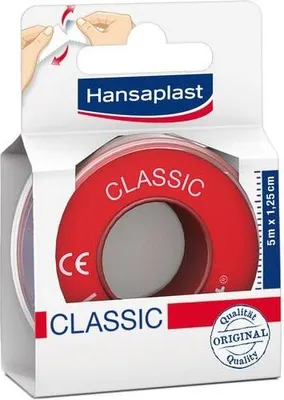 Immagine prodotto di Hansaplast Gesso di fissaggio Classic 1,25 cmx5 m 1 pz
