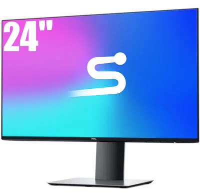 Zdjęcie produktu dla DELL U2421HE, 60,5 cm (23.8"), 1920 x 1080 px, Full HD, LCD, 8 ms, Czarny, Srebrny