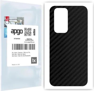 Produktbild von apgo Rückseite Schutzfolie für Huawei P40 Pro -  Hinten Schutzfolie Carbon, Rückseite Folie schützt vor Kratzern und Fingerabdrücken