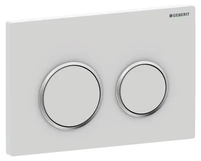 Image de Geberit Omega20 Plaque de déclenchement, pour rinçage à 2 quantités, 115.085.JT.1