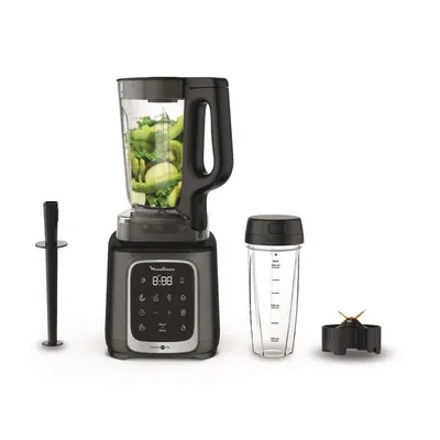Zdjęcie produktu dla Moulinex InfinyMix+, Blender stołowy, Funkcja pulse, Rozgniatacz do lodu, 1600 W, Srebrny