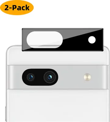 Produktbild von 9H Schutzglas Für Google Pixel 7a Kamera Linse SchutzFolie Panzerfolie Schwarz