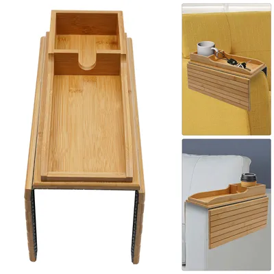 Image de Plateau de canapé en bois Flexdécoration maison