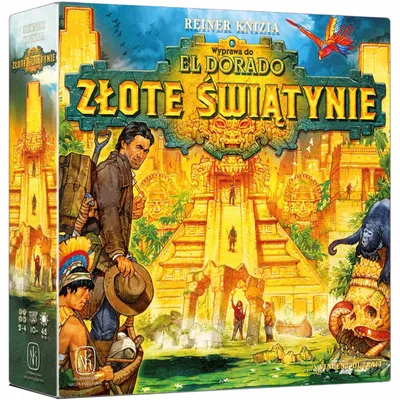 Zdjęcie produktu dla NASZA KSIĘGARNIA Gra Wyprawa do El Dorado - Złote świątynie 00248