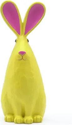 Produktbild von Hase gelb/pink 37,6 cm