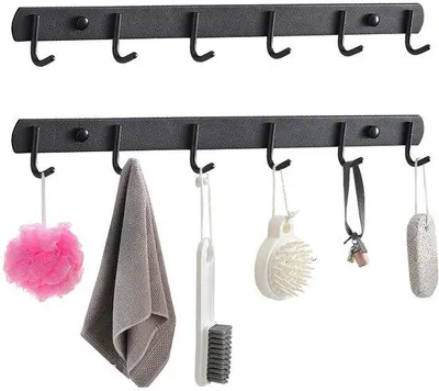Produktbild von Kleiderstange, Haken für Kleidung, Wandhaken, Kleiderstange, Kleiderstangen für Schlafzimmer und Bad, Kleiderstangen für Kleidung, Jashaken