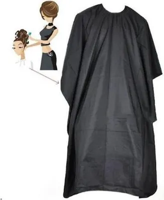Immagine prodotto di Jumada - Grembiule da parrucchiere - Grembiule impermeabile da parrucchiere - Grembiule da parrucchiere - Taglio dei capelli - Tagliacapelli - Adulti e bambini - Taglia unica -