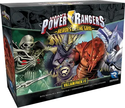 Produktbild von Power Rangers: Heroes of the Grid - Villain Pack #1 - Miniaturenspiel Erweiterung - ENG Edition