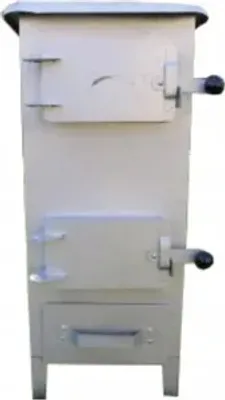 Obrázok produktu pre Krbové kachle na drevo Oceľové kachle 64x32x45cm voľne stojace kachle s certifikátom 30 kg