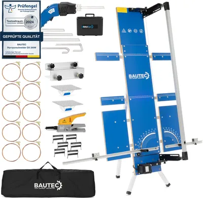 Produktbild von BAUTEC Styroporschneider GAZELLE Modell 7 + STYROCUTTER 250 W (Dauerbetrieb) » Premium-Set