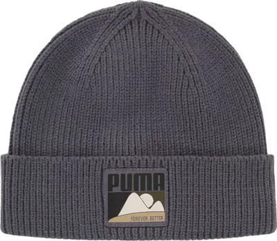Produktbild von PUMA Mütze Better Sportswear Beanie Galactic Gray dunkelgrau
