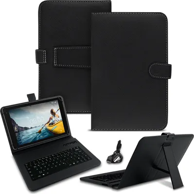 Produktbild von Bluetooth Tastatur Tasche Hülle Medion P10710 P10612 P10610 E10604 P10603 E10412