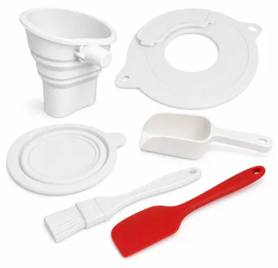 6-teiliges Zubehörset für KitchenAid, Silikon, BPA-frei