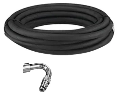 Productafbeelding van Versterkte slang (hoekfitting + snelsluiting) Procraft SA-10-R, 10 meter